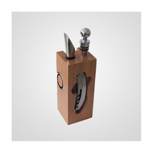 Set de vino de 4 piezas