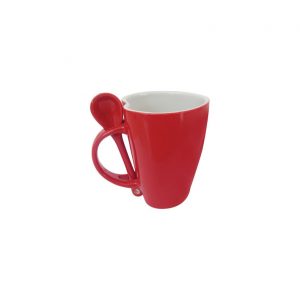 Taza Corazón con cuchara