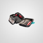 Linterna con caja de herramientas